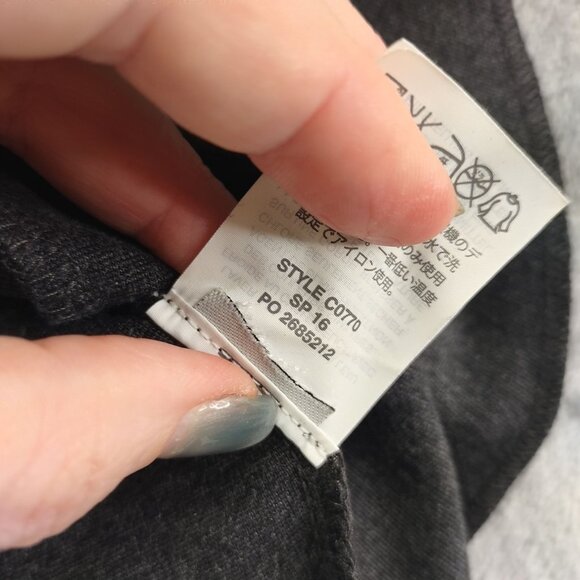 J Crew Womens Charcoal Gray Structured Peplum Ruffle Hem Top‎ Style C0770 S - Picture 7 of 8